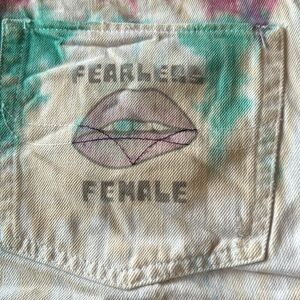 RL Polo FEARLESS FAMALE TIE DYE shorts